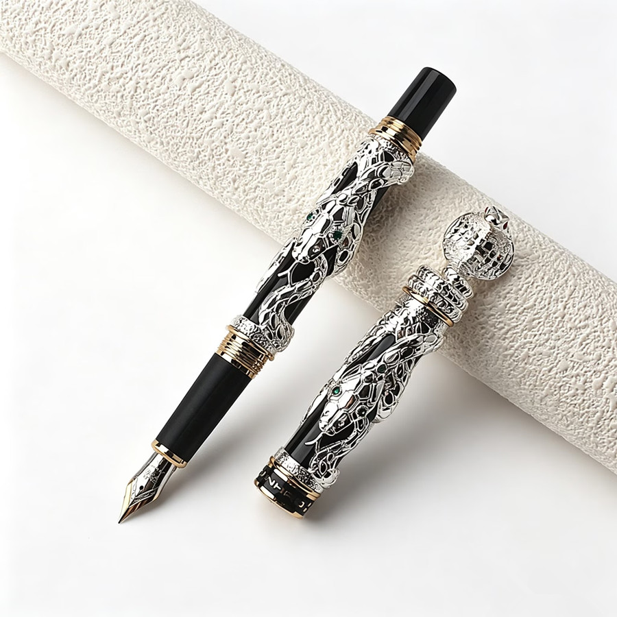 Vintage Collectible Pens - قلم حبر فاخر من جينهاو بنقش