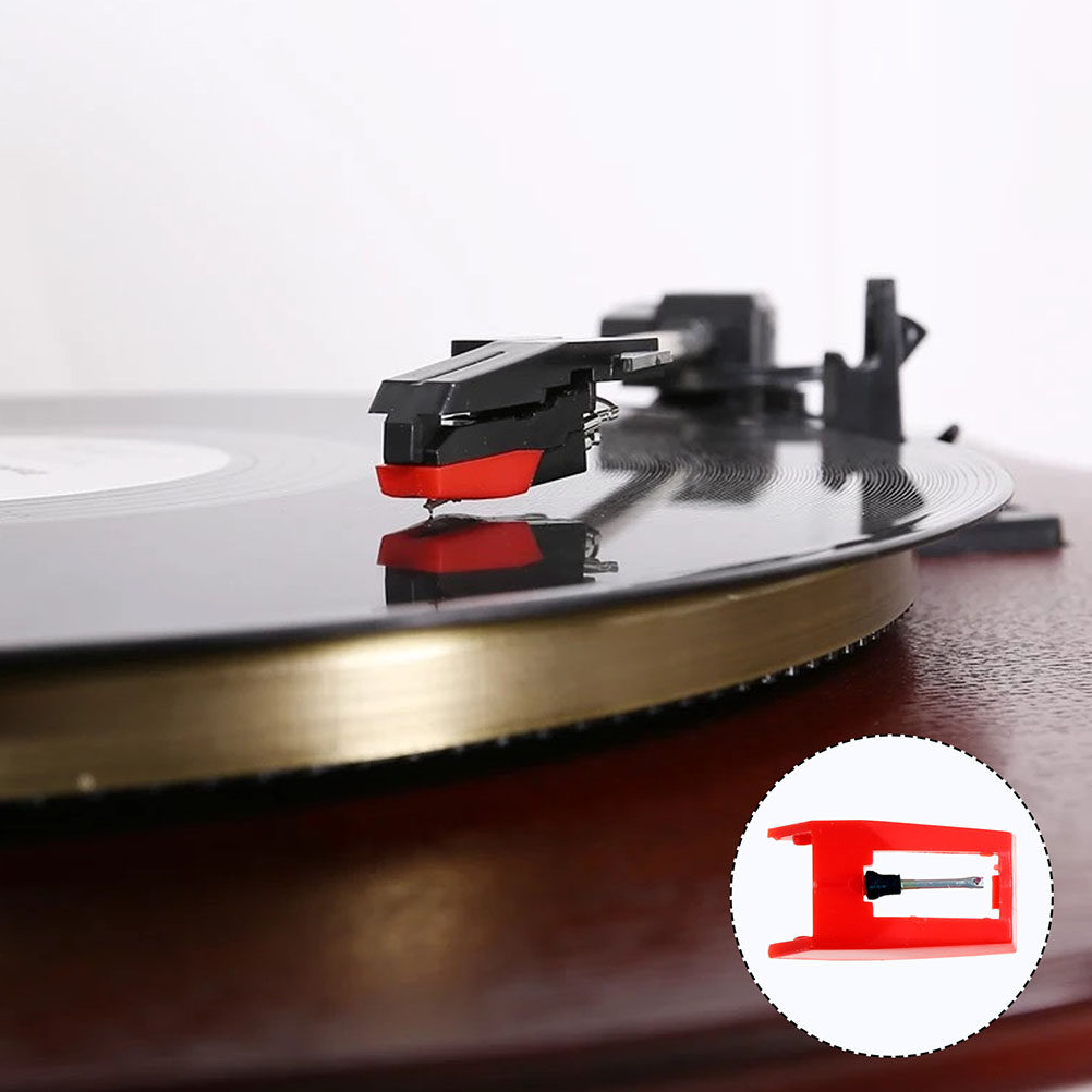 Record Player Needle - 4 قطع من إبر القرص الدوار