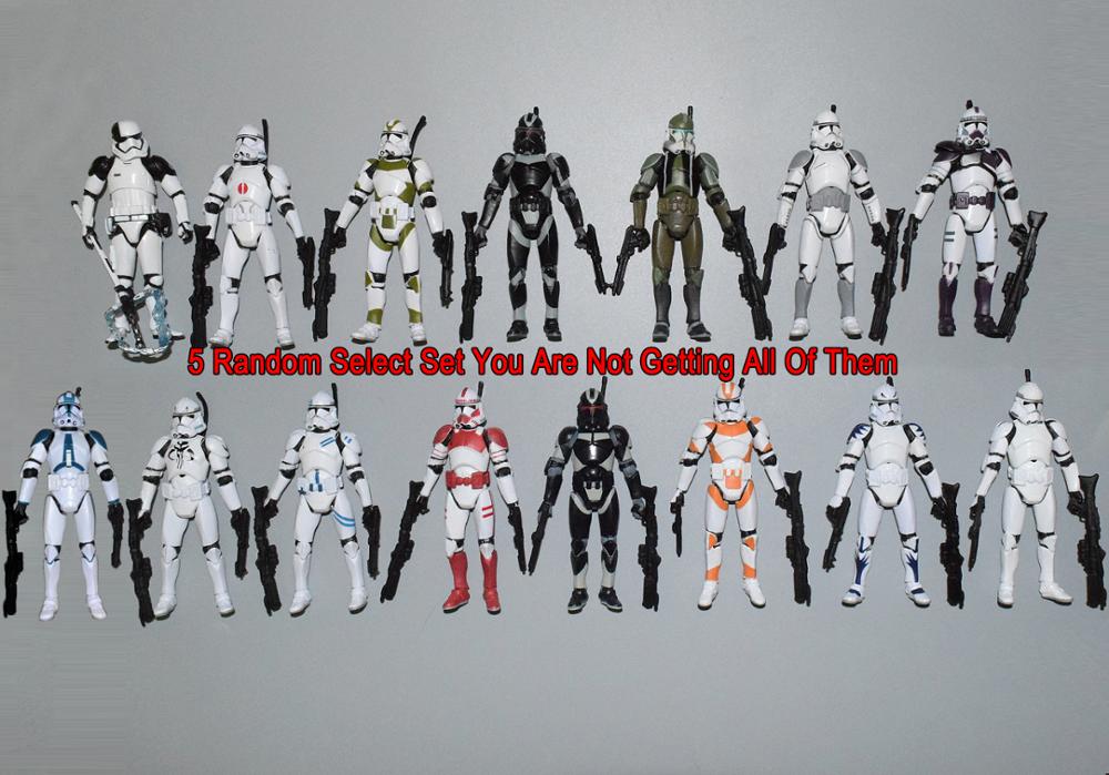 Vintage Collection Star Wars - مجموعة من 5 عشوائية حرب النجوم