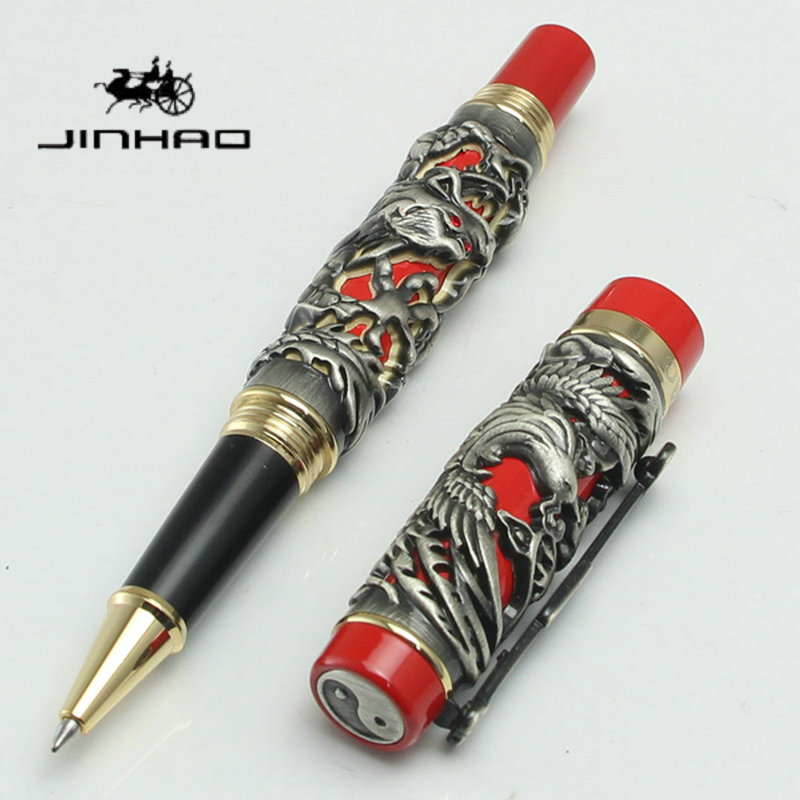 Vintage Collectible Pens - قلم حبر جاف JINHAO بتصميم التنين