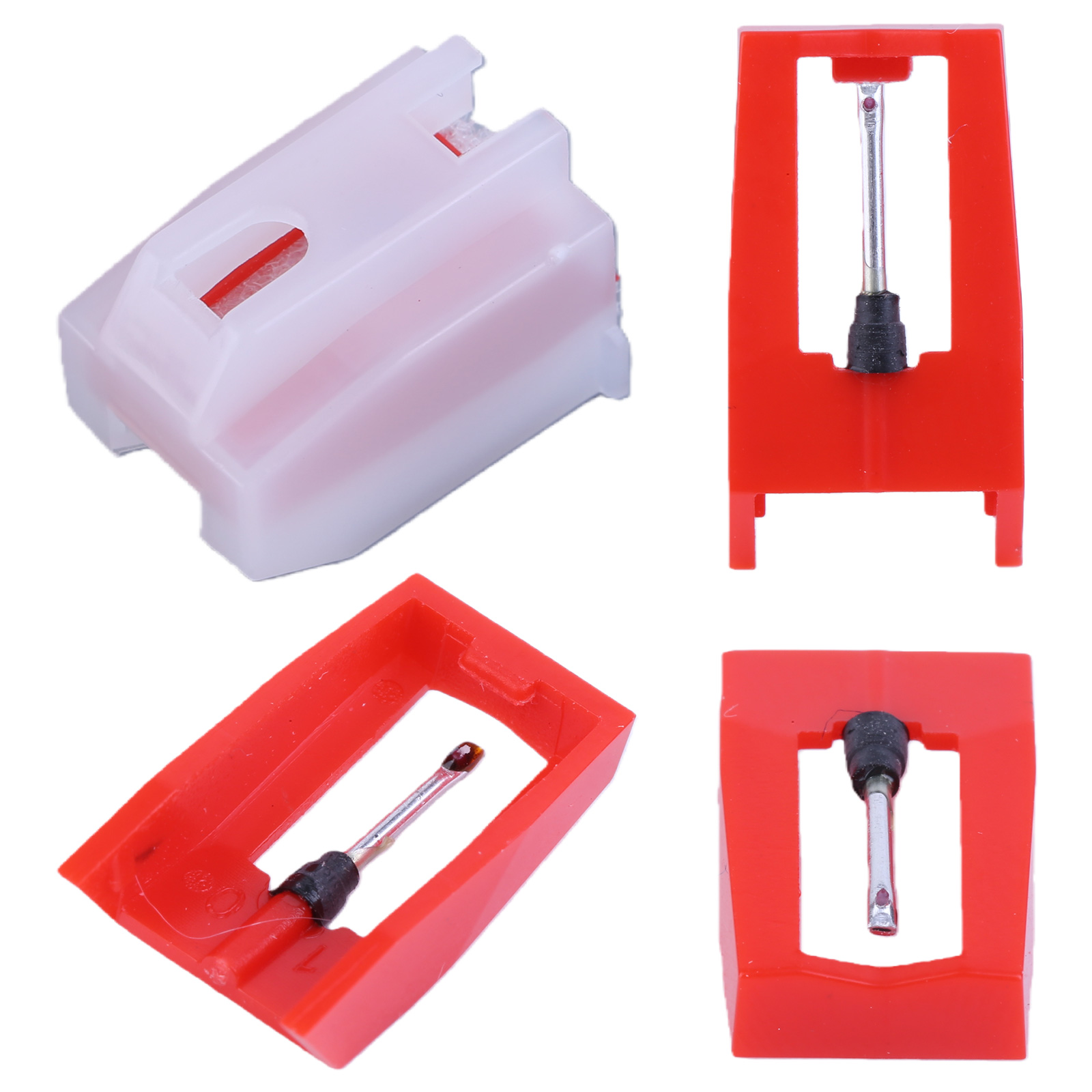4 قطع إبر مشغل أسطوانات، إبر ب - مراجعة Record Player Needle وسعره
