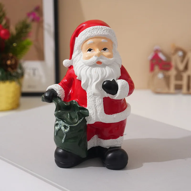 عيد الميلاد سانتا الراتنج زخرف - مراجعة Vintage Collectible Santa وسعره