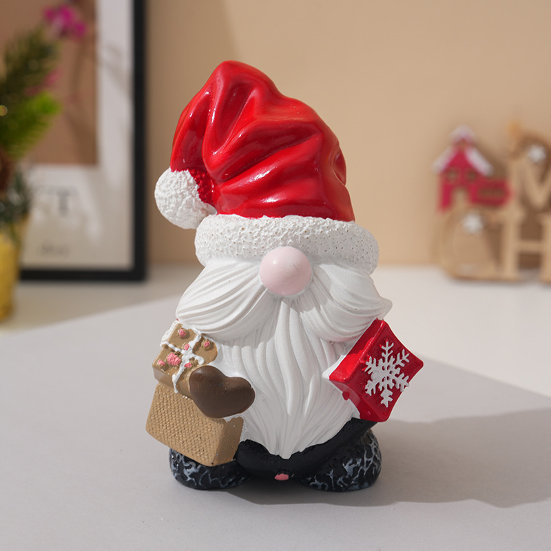 عيد الميلاد سانتا الراتنج زخرف - مراجعة Vintage Collectible Santa وسعره