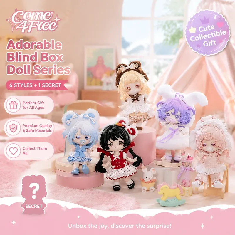 سلسلة صناديق المفاجآت من Come4 - مراجعة Collectible & Vintage Dolls For Christmas وسعره