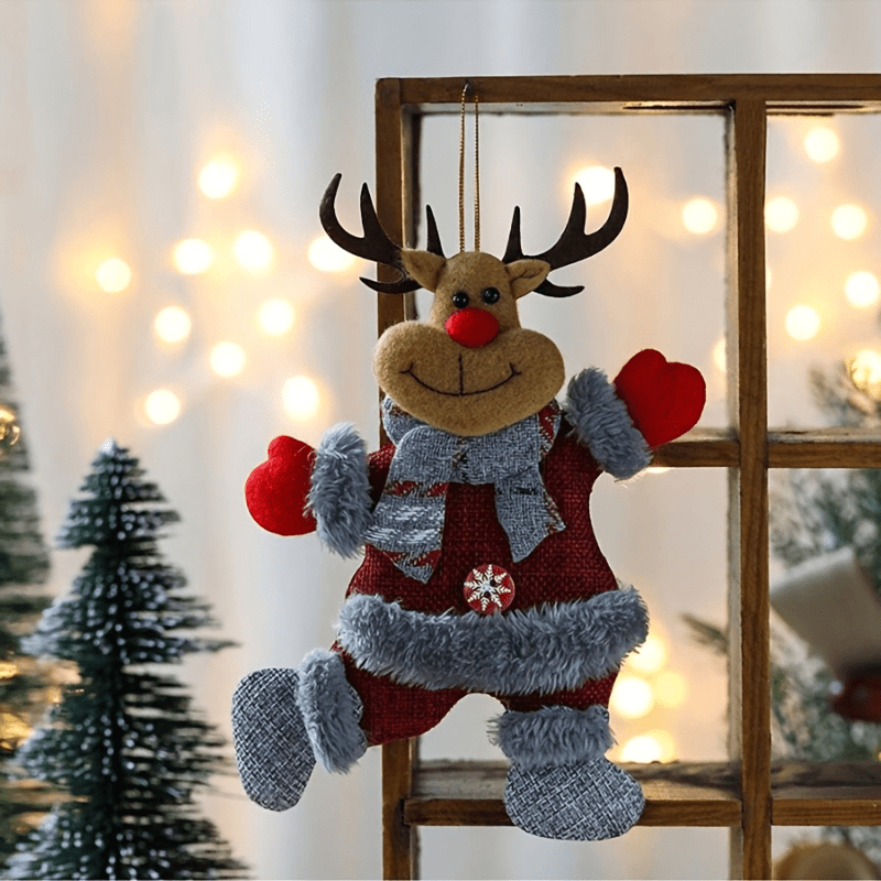 مجموعة من 3 قطع من الزينة المع - مراجعة Vintage Collectible Santa وسعره