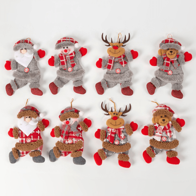 مجموعة من 3 قطع من الزينة المع - مراجعة Vintage Collectible Santa وسعره