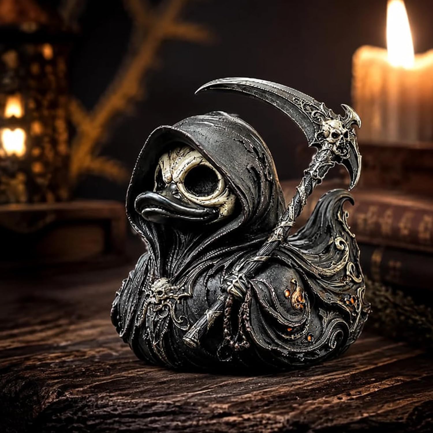 بطة قوطية قابلة للجمع بتصميم G - مراجعة Vintage Collectible Figurines وسعره