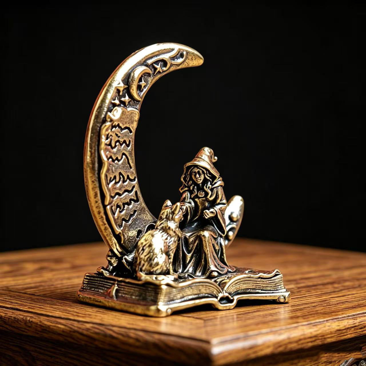تمثال زخرفي نحاسي على شكل ساحر - مراجعة Vintage Collectible Figurines وسعره