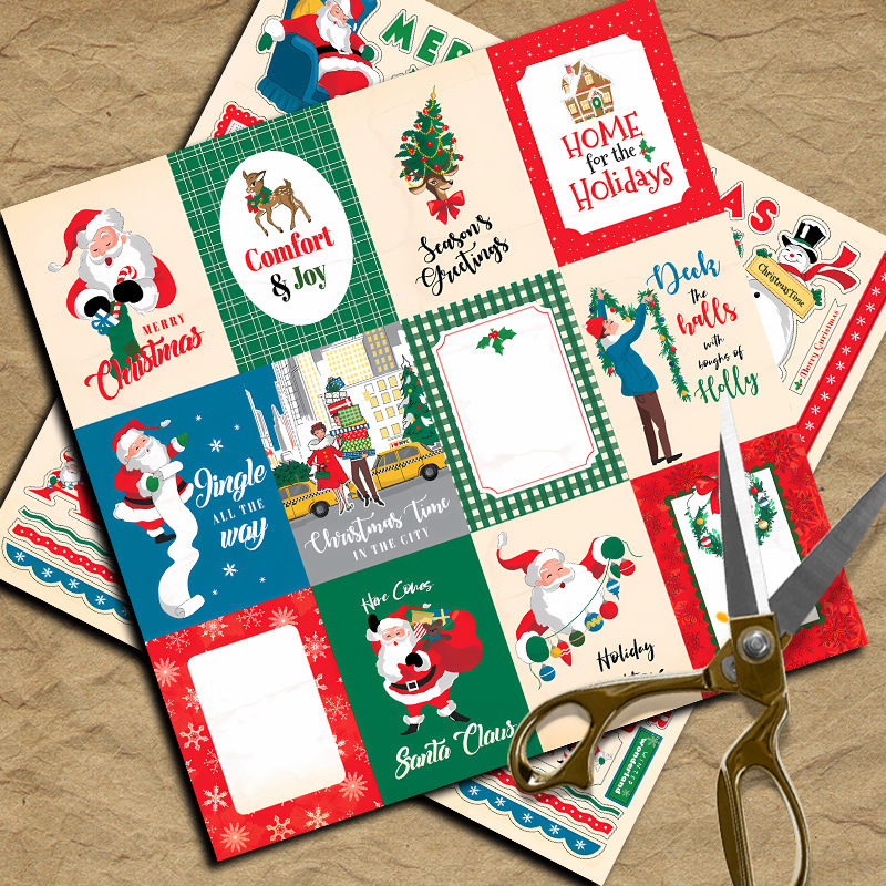 سلسلة عيد الميلاد خمر سكرابوكي - مراجعة Vintage Collectible Santa وسعره