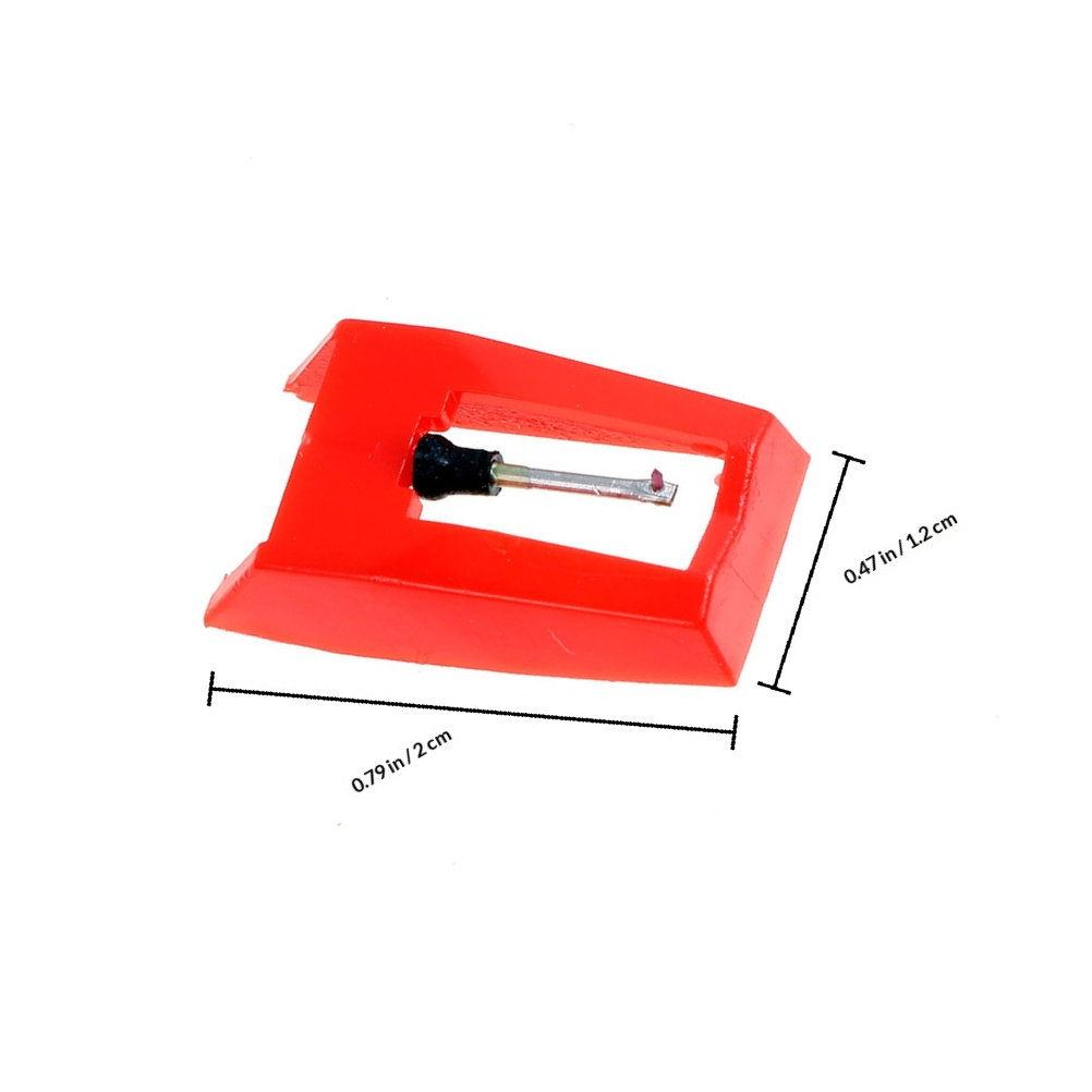 4 قطع من إبر القرص الدوار الحم - مراجعة Record Player Needle وسعره