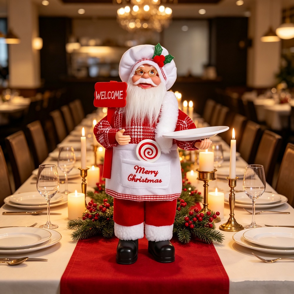 قطعة زينة مكتبية على شكل سانتا - مراجعة Vintage Collectible Santa وسعره