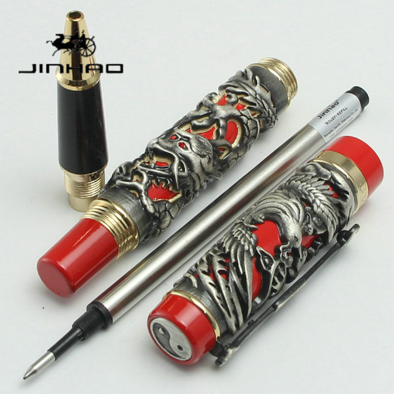 قلم حبر جاف JINHAO بتصميم التن - مراجعة Vintage Collectible Pens وسعره