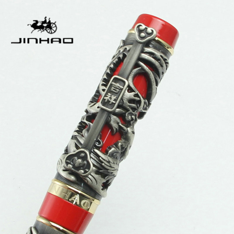 قلم حبر جاف JINHAO بتصميم التن - مراجعة Vintage Collectible Pens وسعره